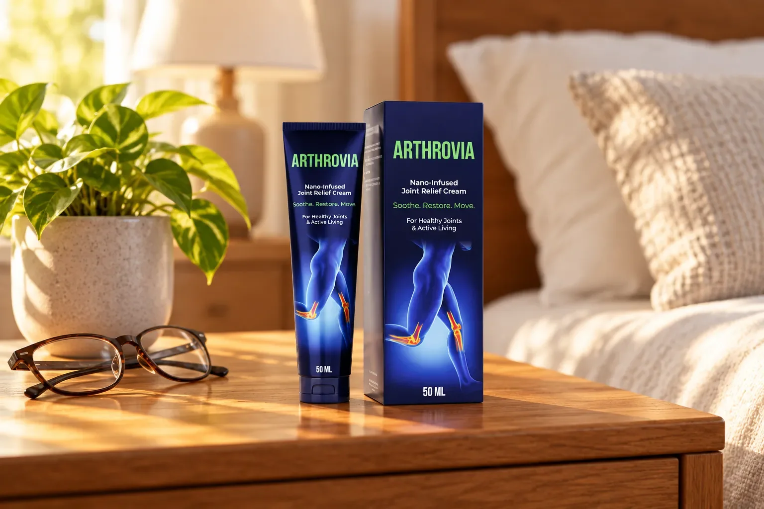 Arthrovia — le produit au quotidien