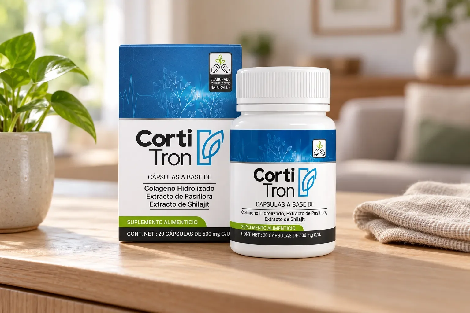 Cortitron — le produit au quotidien