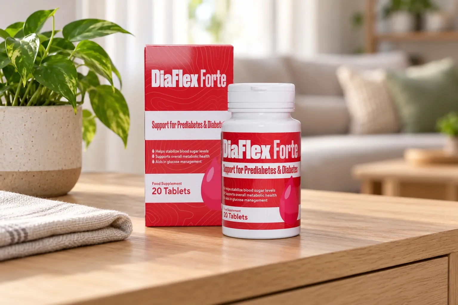 DiaFlex Forte — le produit au quotidien