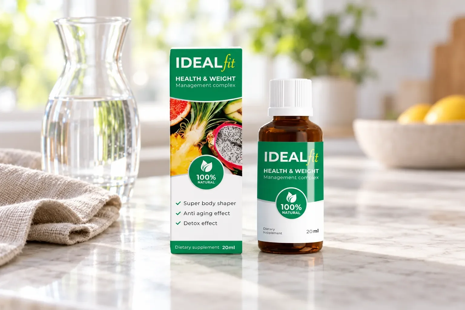 IdealFit — le produit au quotidien