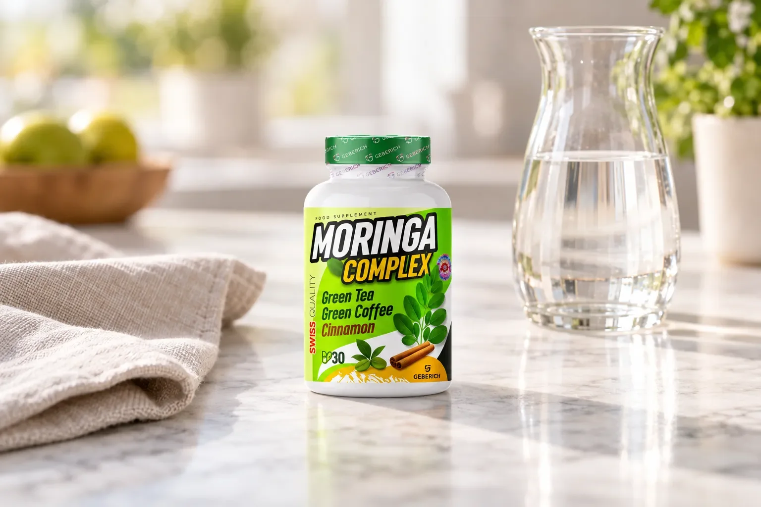 Moringa Complex — le produit au quotidien
