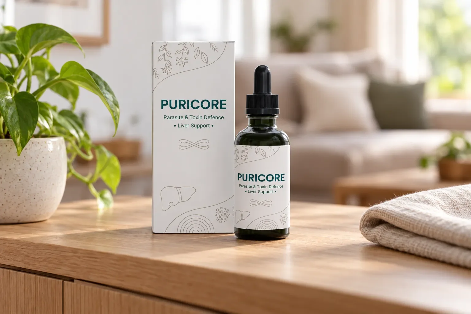 Puricore parasites — le produit au quotidien
