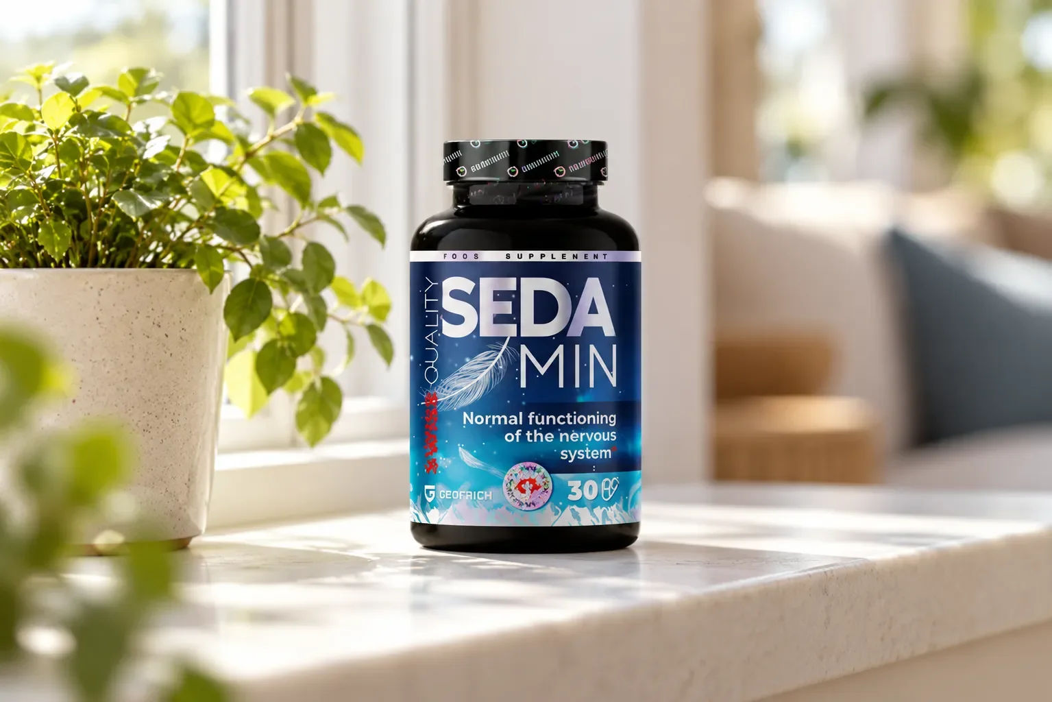 Sedamin — le produit au quotidien