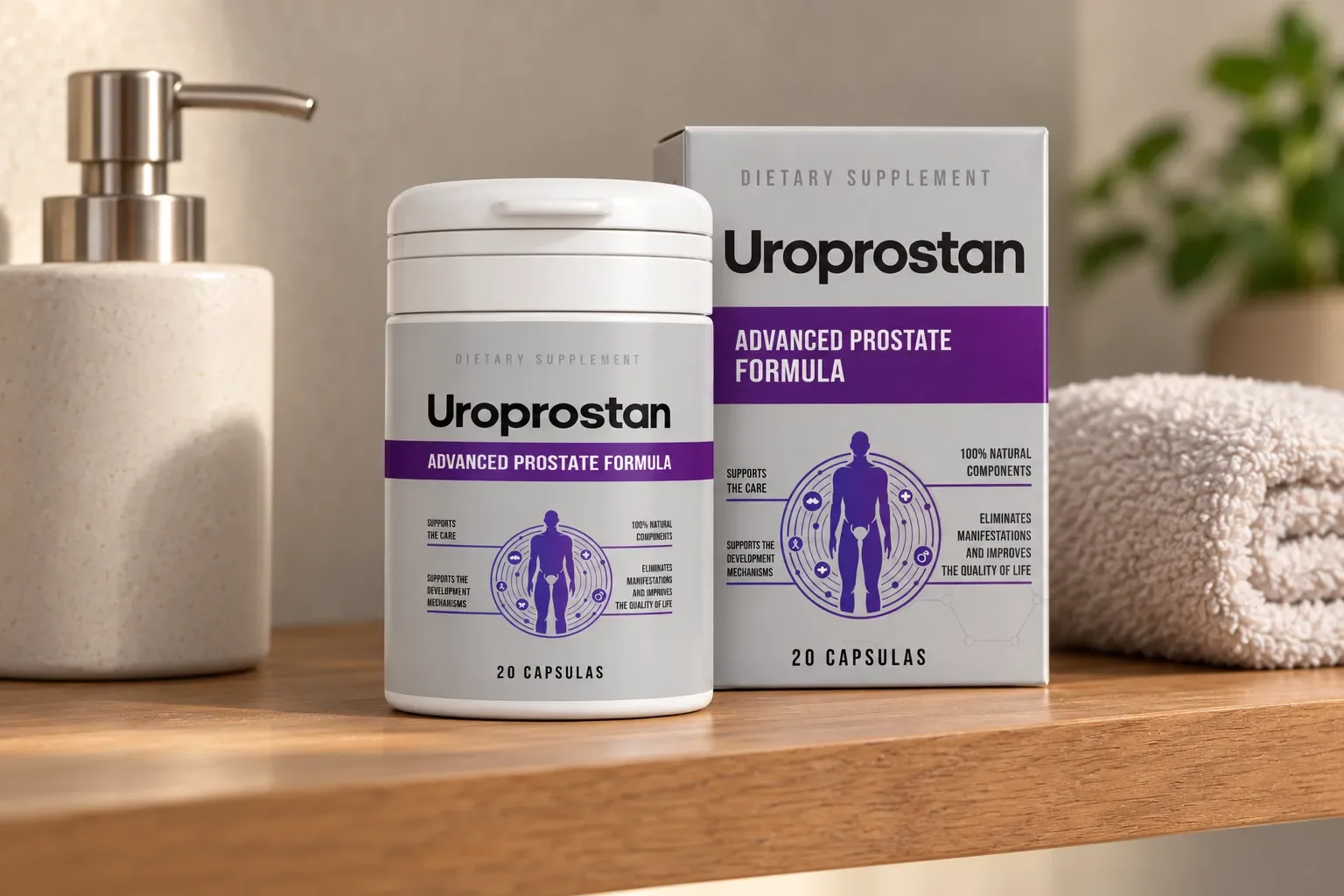 Uroprostan — le produit au quotidien